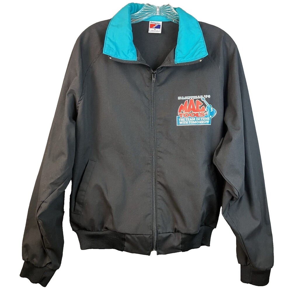 VTG Mac Tools Swingster Jacket Men's M "Nashville '93 Team in Tune W/ Tomorrow"